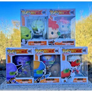 Funko Pop Animation-5 Dragon Ball Z Series 10-Guldo Recoome Ginyu Burter Jiece